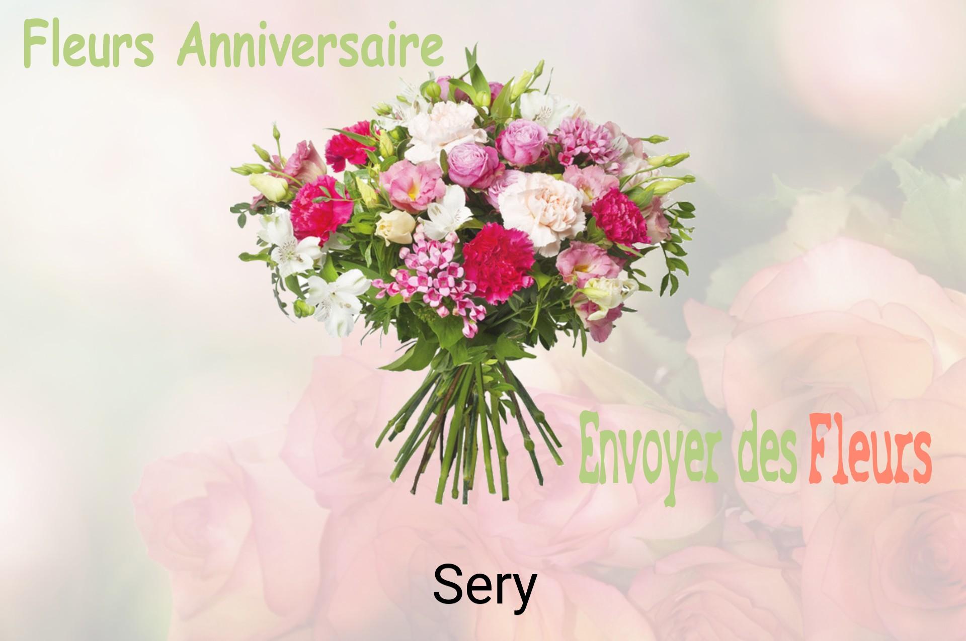 Bouquet de fleurs d’anniversaire livré à Sery